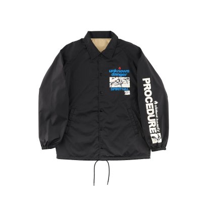 画像2: SAINT Mxxxxxx (UNKNOWN_COACH JACKET) BLACK