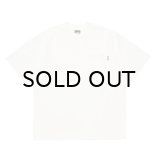 LQQK STUDIO (S/S RUGBY WEIGT POCKET TEE) WHITE -30% OFF-