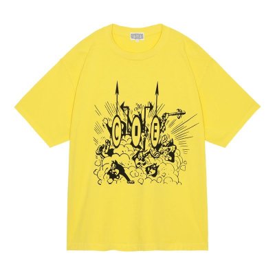 画像1: C.E (OVERDYE END IN ITSELF T) YELLOW -30% OFF-