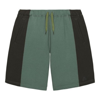 画像1: C.E (PANELED TWO TONE JOG SHORTS) GREEN -30% OFF-