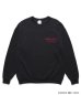 画像2: WACKO MARIA (INNOCENCE "CREW NECK SWEAT SHIRT TYPE 2") BLACK (2)