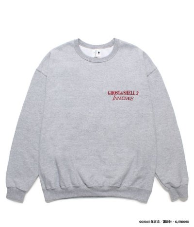 画像2: WACKO MARIA (INNOCENCE "CREW NECK SWEAT SHIRT TYPE 3") GRAY