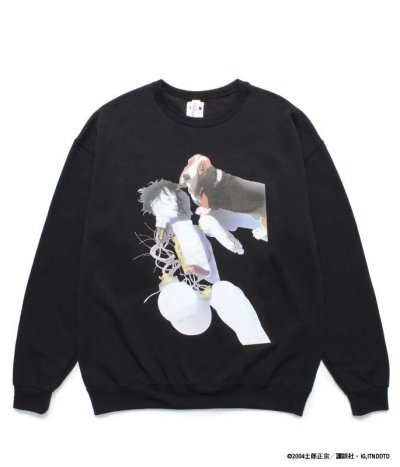 画像1: WACKO MARIA (INNOCENCE "CREW NECK SWEAT SHIRT TYPE 1") BLACK