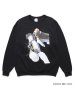 画像1: WACKO MARIA (INNOCENCE "CREW NECK SWEAT SHIRT TYPE 1") BLACK (1)