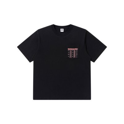 画像1: BLACK EYE PATCH (GLASSWARE LOGO POCKET TEE) BLACK