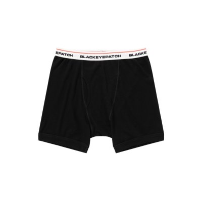 画像1: BLACK EYE PATCH (BASIC BOXERS) BLACK