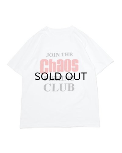 画像1: Chaos Fishing Club (JOIN THE CFC CREW NECK T-SHIRT) WHITE