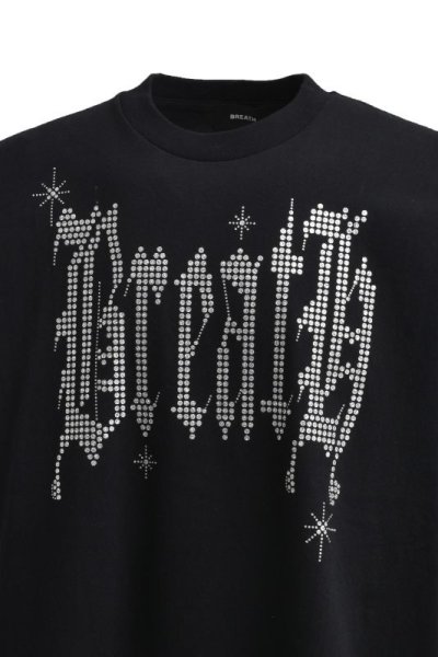 画像2: BREATH (GLITTER LOGO TEE) BLACK