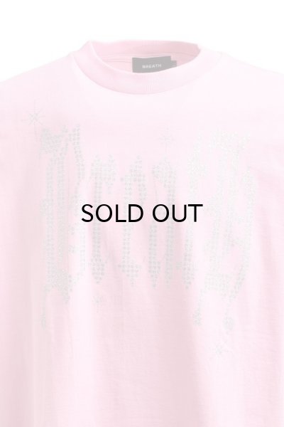 画像2: BREATH (GLITTER LOGO TEE) PINK