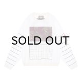 C.E (xPE>µB:X GAUZE CREW NECK) WHITE