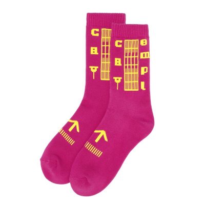 画像1: C.E (CAV↓↑EMPT SOCKS) PINK