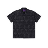 BLACK EYE PATCH (PRIORITY LABEL S/S RAYON SHIRT) BLACK