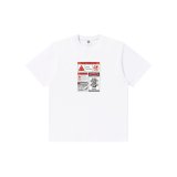 BLACK EYE PATCH (2 HOT 2 TOUCH TEE) WHITE