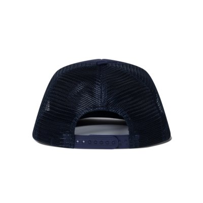 画像2: BLACK EYE PATCH (PRIORITY LABEL PATCHED MESH CAP) NAVY