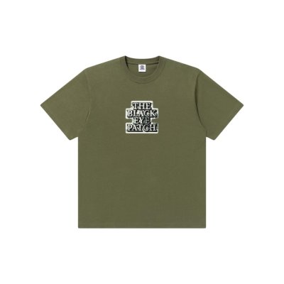 画像1: BLACK EYE PATCH (DOLLAR BILL OG LABEL TEE) OLIVE