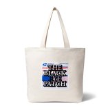 BLACK EYE PATCH (PRIORITY LABEL BIG TOTE) WHITE