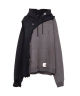 Maison MIHARA YASUHIRO (LAYARED HOODIE) BLACK