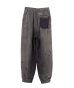 画像2: Maison MIHARA YASUHIRO (SUN FADED LIKE SWEAT PANTS) BLACK (2)