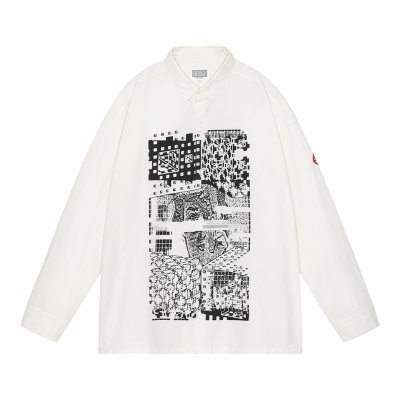 画像1: C.E (MD Surveyors BIG SHIRTS) WHITE