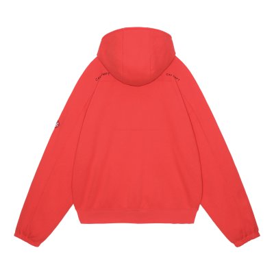 画像2: C.E (DBL KNIT ZIP HOODY) RED