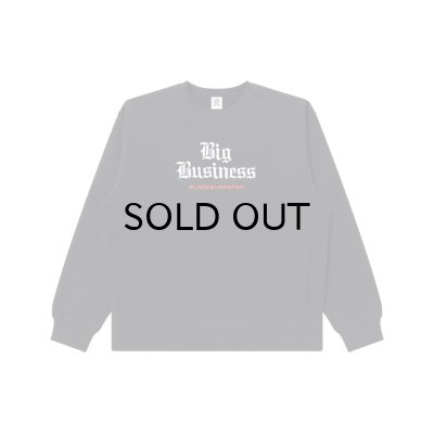 画像1: BLACK EYE PATCH (BIG BUSINESS CREW SWEAT) BLACK