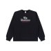 画像1: BLACK EYE PATCH (BIG BUSINESS CREW SWEAT) BLACK (1)