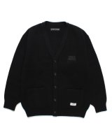 WACKO MARIA (CLASSIC CARDIGAN TYPE-2) BLACK