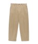 画像2: WACKO MARIA (DOUBLE PLEATED CHINO TROUSERS) BEIGE (2)