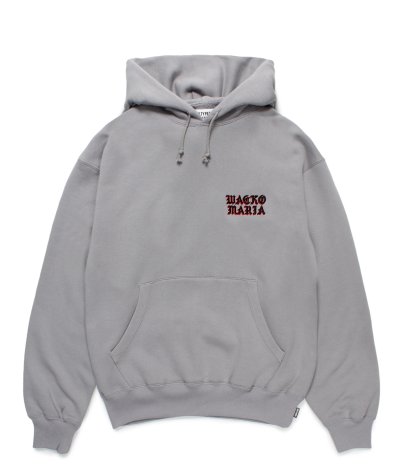 画像2: WACKO MARIA (MIDDLE WEIGHT PULLOVER HOODED SWEAT SHIRT TYPE-2) GRAY