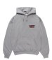 画像2: WACKO MARIA (MIDDLE WEIGHT PULLOVER HOODED SWEAT SHIRT TYPE-2) GRAY (2)