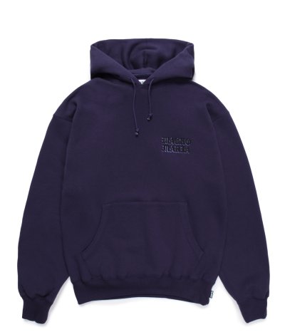 画像2: WACKO MARIA (MIDDLE WEIGHT PULLOVER HOODED SWEAT SHIRT TYPE-2) PURPLE