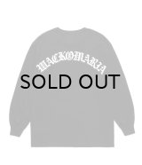 WACKO MARIA (CREW NECK LONG SLEEVE T-SHIRT TYPE-1) BLACK