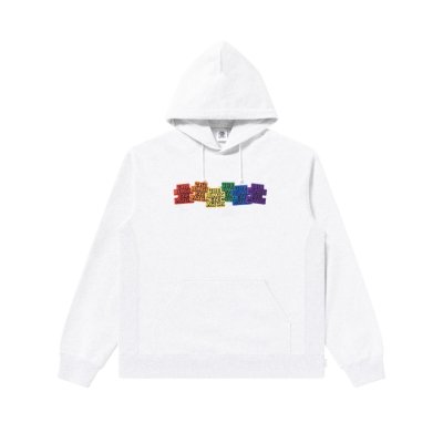 画像1: BLACK EYE PATCH (RAINBOW OG LABELS HOODIE) ASH