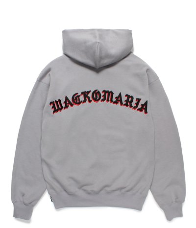 画像1: WACKO MARIA (MIDDLE WEIGHT PULLOVER HOODED SWEAT SHIRT TYPE-2) GRAY