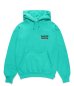 画像2: WACKO MARIA (MIDDLE WEIGHT PULLOVER HOODED SWEAT SHIRT TYPE-2) TURQUOISE (2)