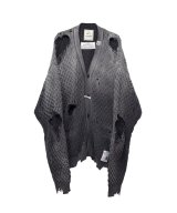 Maison MIHARA YASUHIRO (Sun Faded Like Knit Cardigan) BLACK