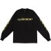 画像1: LQQK STUDIO (LQQK L/S TEE) BLACK (1)