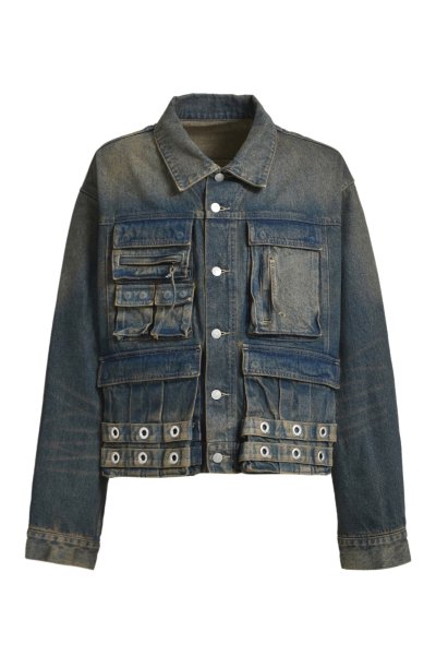 画像1: BREATH (SUICIDE DENIM JACKET) INDIGO