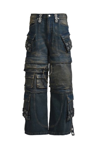 画像1: BREATH (SUICIDE DENIM PANTS) INDIGO