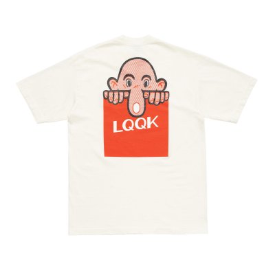 画像2: LQQK STUDIO (ERIC ELMS KILROY S/S TEE) CREAM