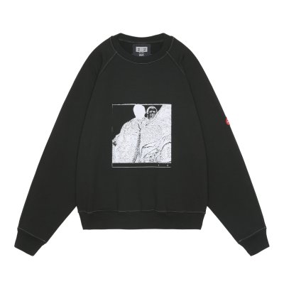 画像1: C.E (MD Authorship BIG CREW NECK) BLACK