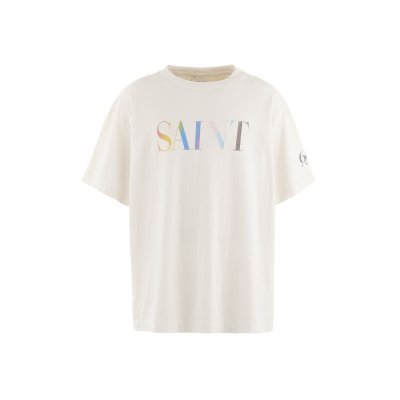 画像1: SAINT Mxxxxxx (SS TEE_RAINBOW SAINT) WHITE