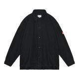 C.E (WELT POCKETS BIG SHIRT) BLACK