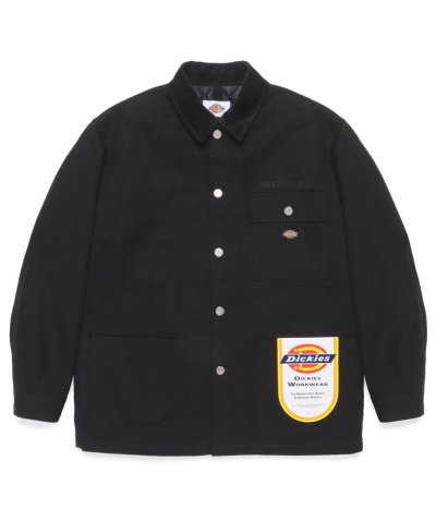 画像1: WACKO MARIA (DICKIES COVEALL) BLACK