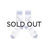 SAINT Mxxxxxx (BR SOCKS_SAINT SINNER) WHT-BLUE