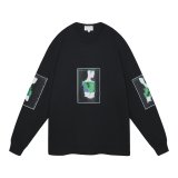 C.E (Toshin_SEQ LONG SLEEVE T) BLACK