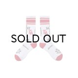 SAINT Mxxxxxx (BR SOCKS_SAINT SINNER) WHT-RED