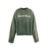 SAINT Mxxxxxx (CREW SWEAT_YOUTH) GREEN