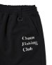 画像3: Chaos Fishing Club (LOGO SWEAT PANTS) BLACK (3)