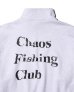 画像4: Chaos Fishing Club (LOGO HALF ZIP SWEAT SHIRT) ASH GRAY (4)